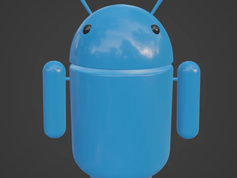 Android Robot 06 3D Model