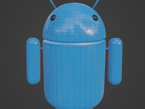 Android Robot 06 3D Model