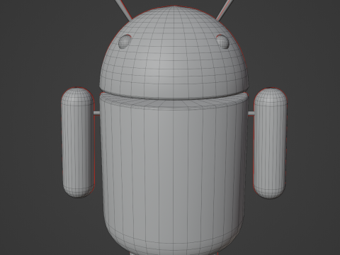 Android Robot 06 Modelo 3D