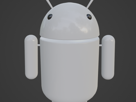 Android Robot 07 3Dモデル