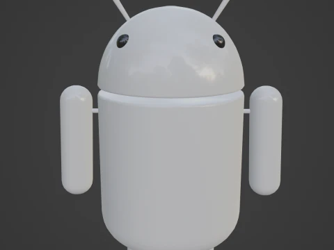 Android Robot 07 3D Модель