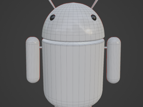Android Robot 07 3Dモデル