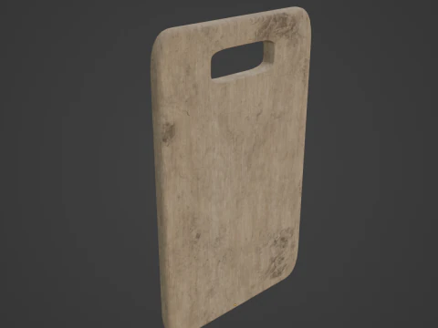 切菜板02 3D 模型