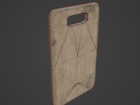 Cutting Board 02 Modello 3D