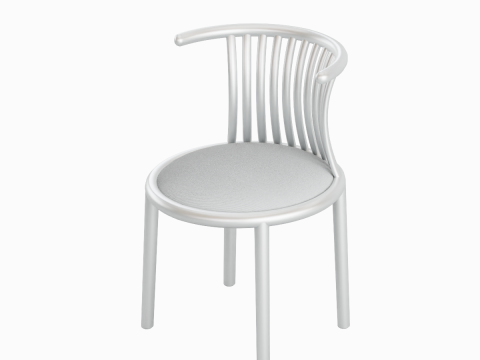 Curved Iron Chair 04 3D Model
