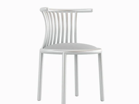 Curved Iron Chair 04 3D Model