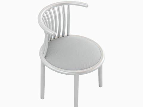 Curved Iron Chair 04 3D 模型