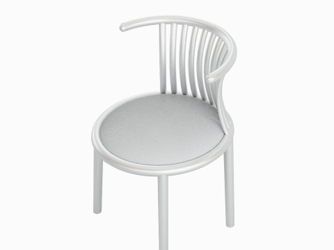 Curved Iron Chair 04 3D 模型