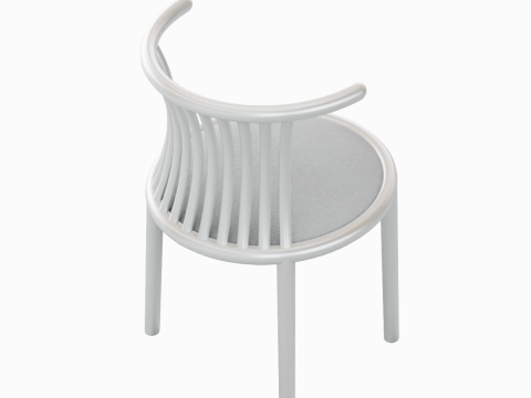 Curved Iron Chair 04 3D 模型