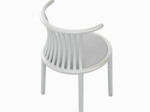 Curved Iron Chair 04 3D Model