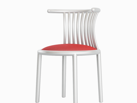 Curved Iron Chair 05 Modèle 3D