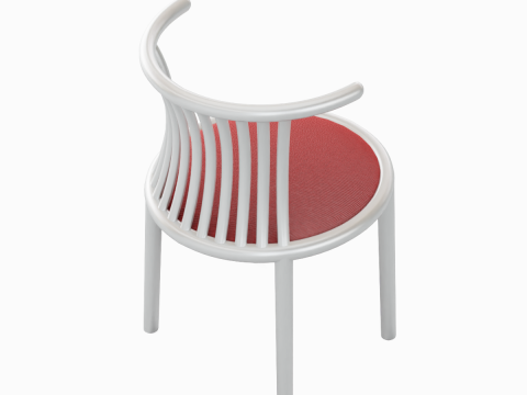 Curved Iron Chair 05 Modèle 3D