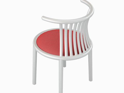 Curved Iron Chair 05 Modèle 3D