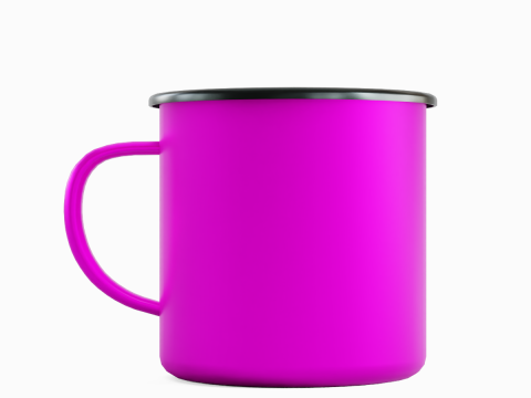 Iron Mug 05 Model 3D