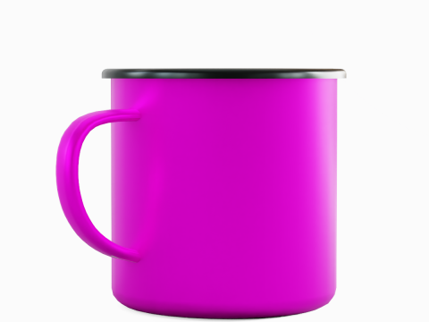 Iron Mug 05 Model 3D