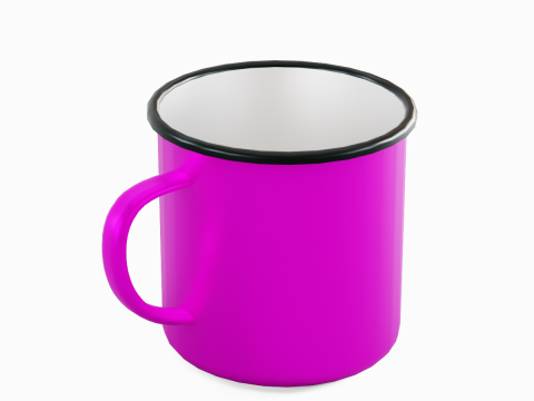 Iron Mug 05 Model 3D