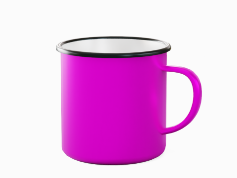 Iron Mug 05 Model 3D