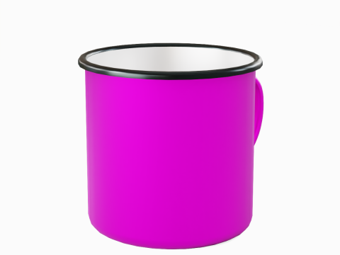 Iron Mug 05 Model 3D