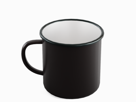 Iron Mug 06 3D Model