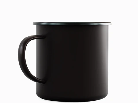 Iron Mug 06 3D Model