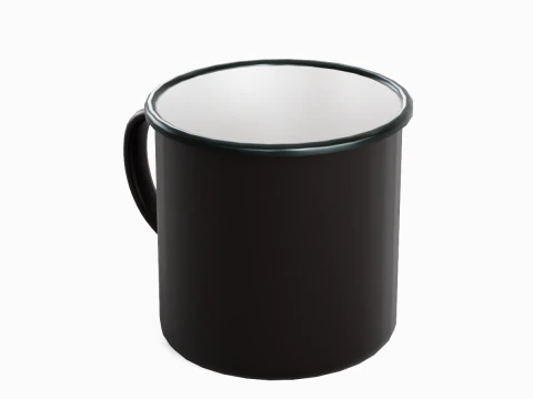 Iron Mug 06 3D Model