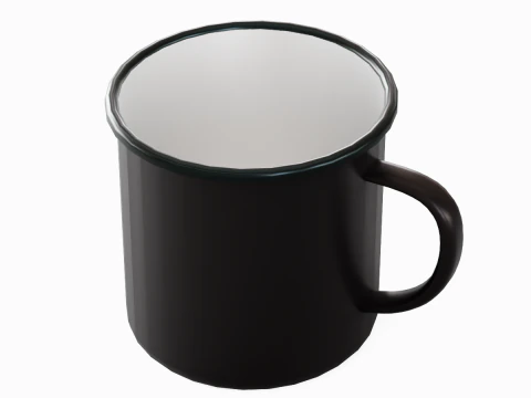 Iron Mug 06 3D Model