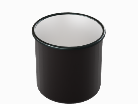 Iron Mug 06 3D मॉडल