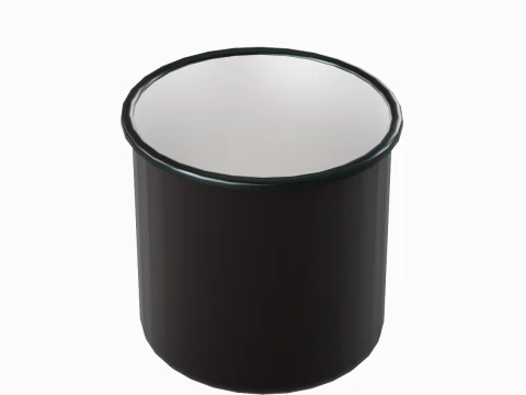 Iron Mug 06 3D Model