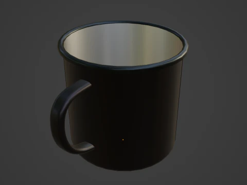 Iron Mug 06 3D Model