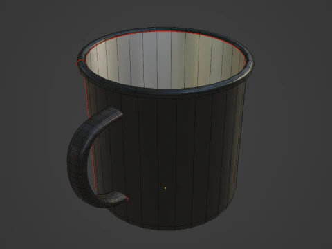 Iron Mug 06 3D Model