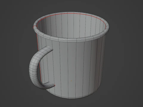 Iron Mug 06 3D Model