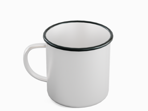 Iron Mug 07 3D Model