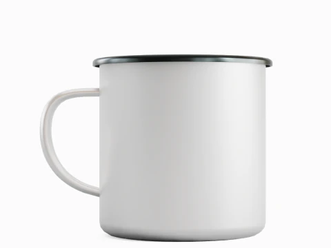 Iron Mug 07 3D Model