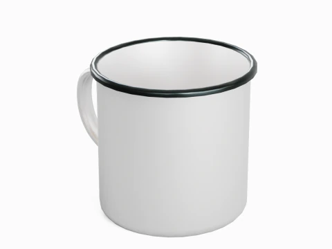 Iron Mug 07 3D Model