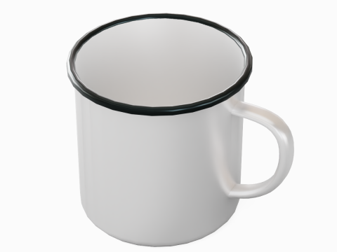Iron Mug 07 Modelo 3D