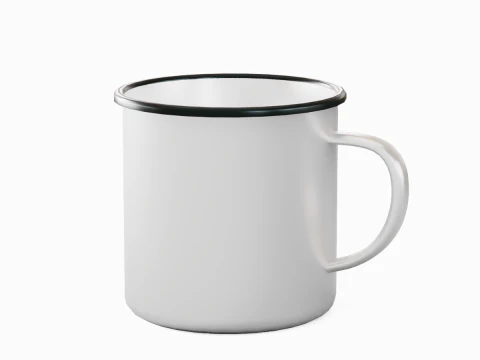 Iron Mug 07 3D Model