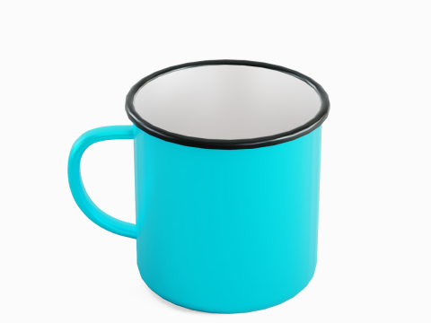 Iron Mug 08 3D Model