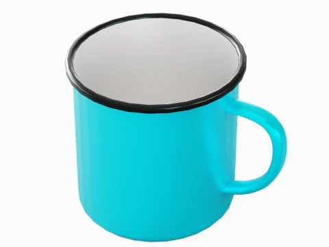 Iron Mug 08 3D Model