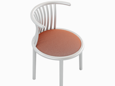 Curved Iron Chair 06 Modelo 3D