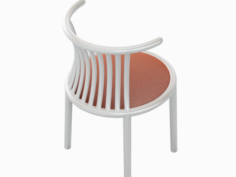Curved Iron Chair 06 Modelo 3D