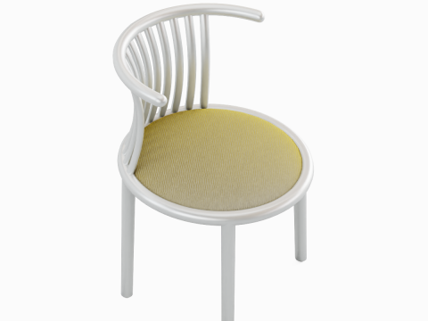 Curved Iron Chair 07 Modèle 3D