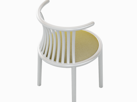 Curved Iron Chair 07 Modèle 3D
