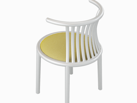 Curved Iron Chair 07 Modèle 3D