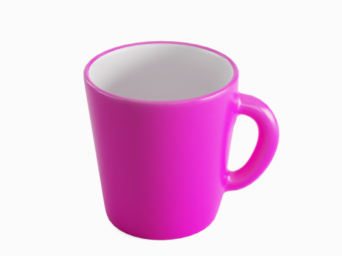 Coffee Cup 07 3D 模型