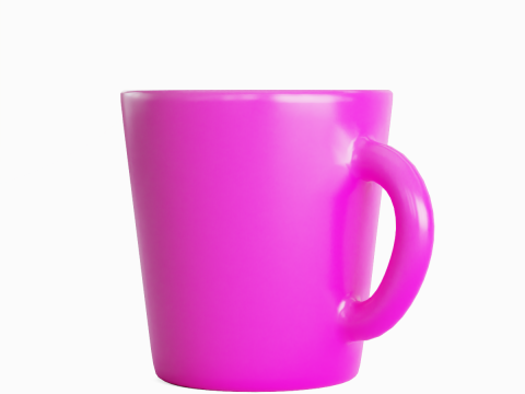 Coffee Cup 07 3D 모델