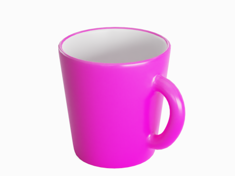 Coffee Cup 07 3D 모델