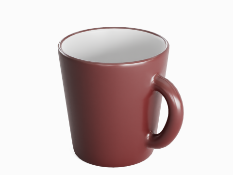 Coffee Cup 08 3D Model