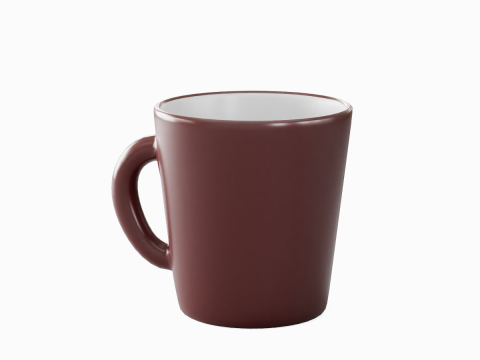 Coffee Cup 08 3D Model