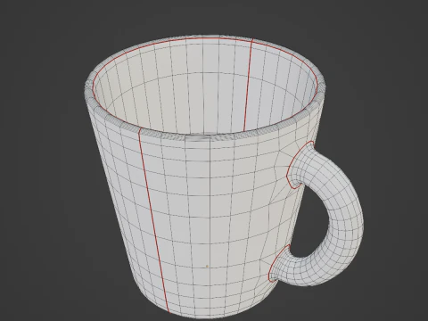 Coffee Cup 09 3D Model