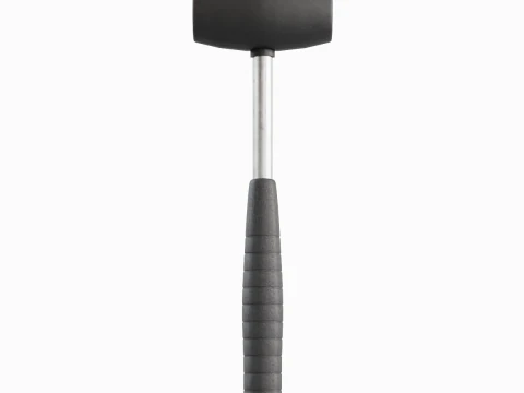 Industrial Rubber Hammer B 01 3D Model